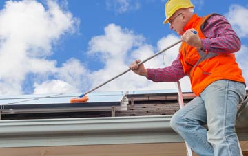 Goatfield soft wash roof cleaning